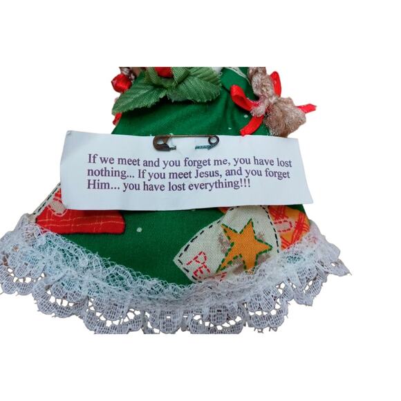 🎄 Primitive Angel🪽 📖Ornament Tree Topper Faith Decor - Picture 4 of 8